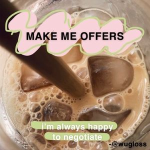 make me offers! 🤎🌸